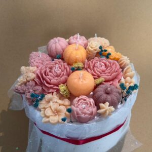 pumpkin themed candles